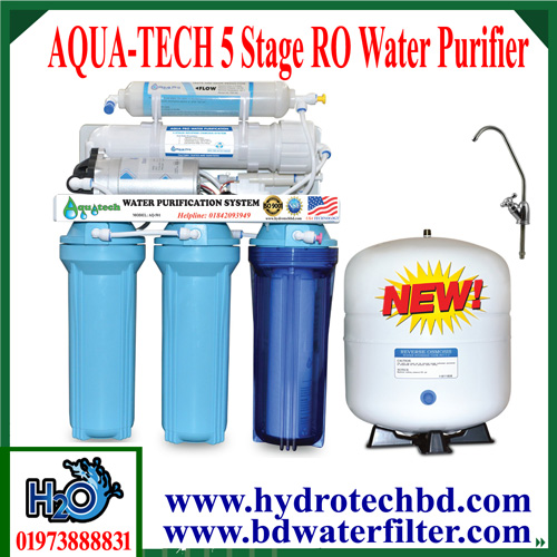 Aqua tech 5 stage RO Water Purifier supplier in Bangladesh,